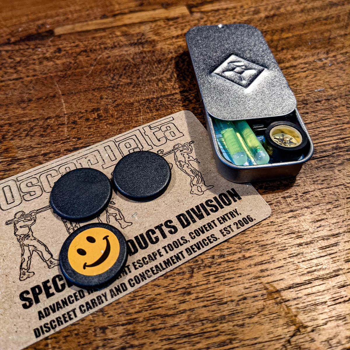 It's just a black disc